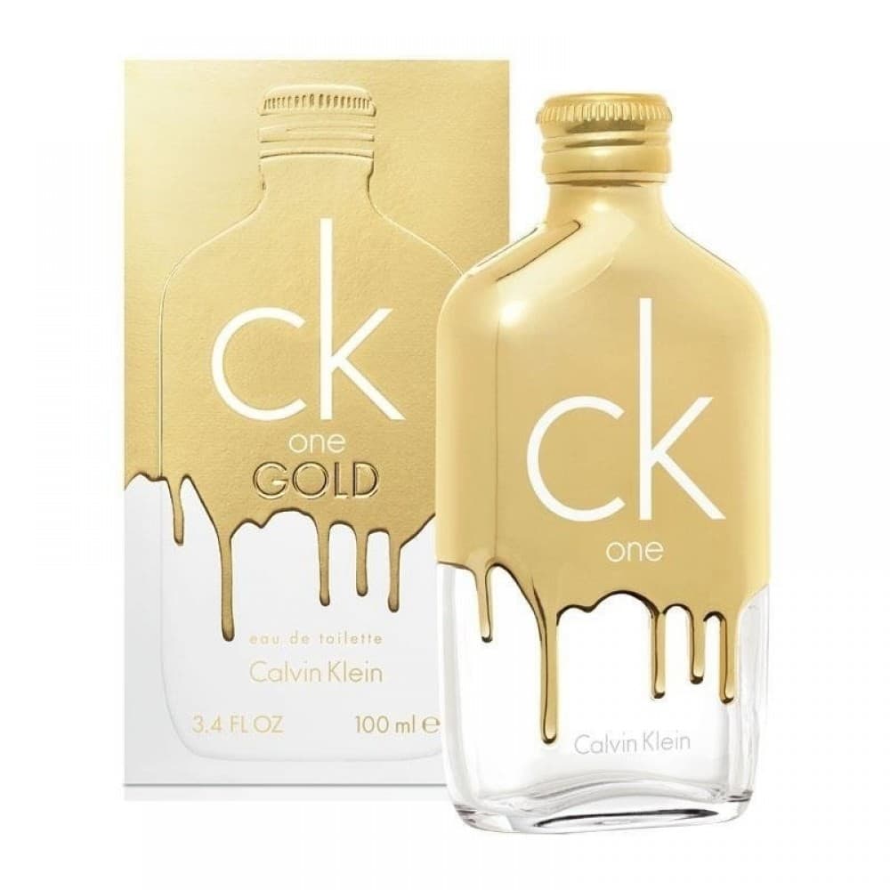 CK ONE GOLD EDT 100ml (Calvin Klein) (Unisex) – Aromas y Recuerdos