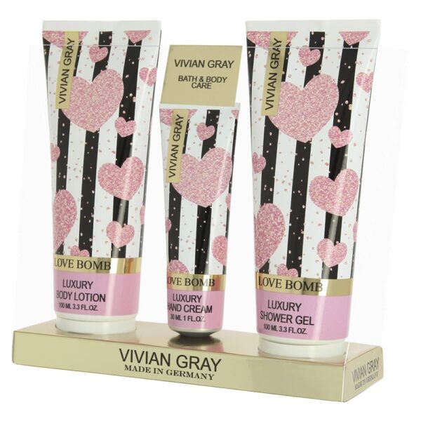 VIVIAN GRAY ESTUCHE 3 Piezas Shower Gel+Body Lotion+Hand Cream (Vivian