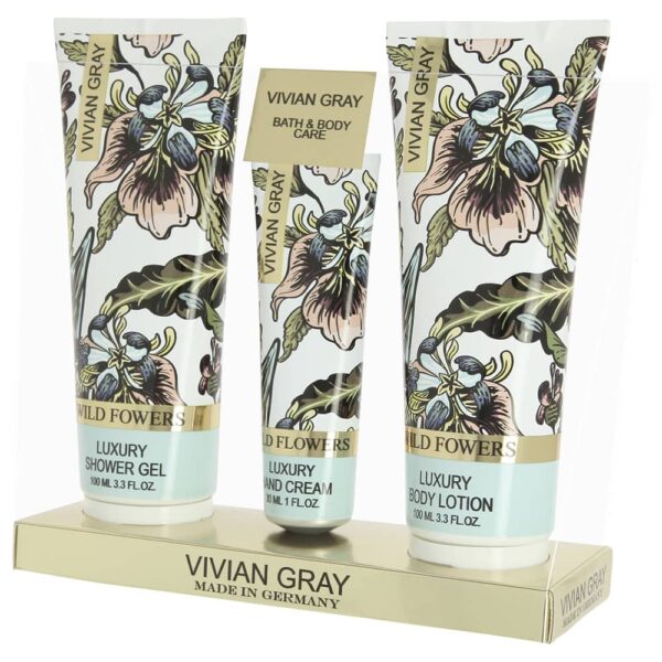 VIVIAN GRAY ESTUCHE 3 Piezas Shower Gel+Body Lotion+Hand Cream (Vivian