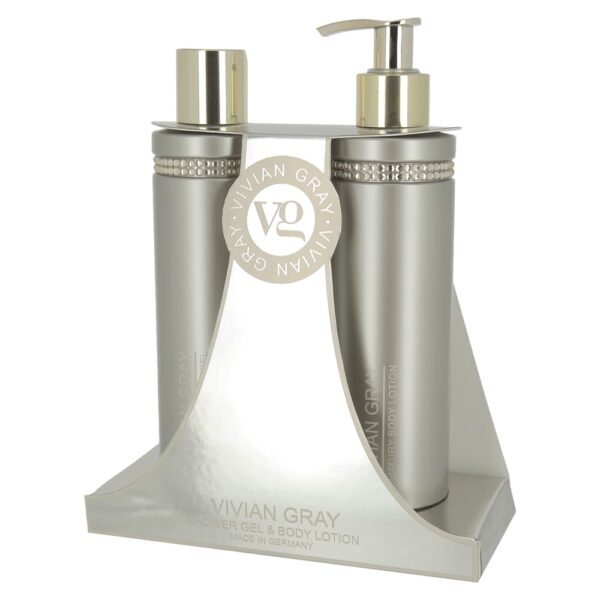 VIVIAN GRAY ESTUCHE BROWN CRYSTAL Shower Gel+Body Lotion 250ml (Vivian