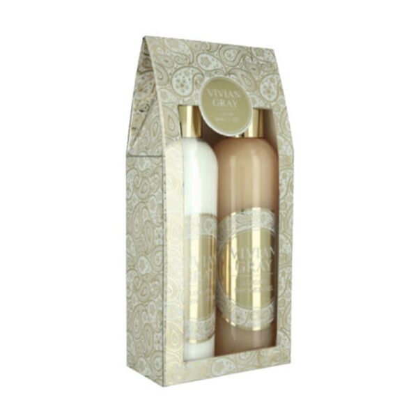 VIVIAN GRAY ESTUCHE ROMANCE SWEET Shower Gel+Body Lotion Vainilla