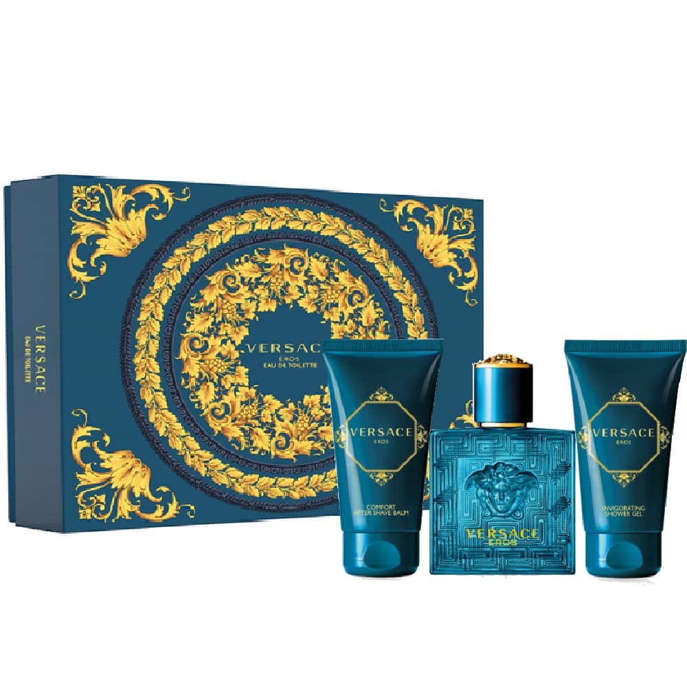 EROS POUR HOMME Estuche EDT 50ml+Shower Gel 50ml+After Shave 50ml