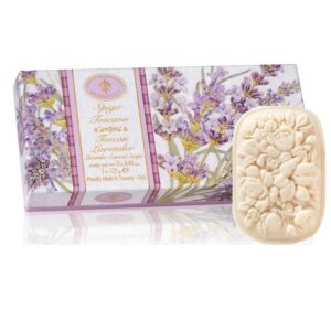 FIORENTINO ESTUCHE 3 JABONES OVALADOS 125gr cu LAVENDER