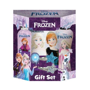 FROZEN ESTUCHE Clolonia 200ml+Mascarilla para Niñas+Desenredante 150ml+Vinchas