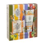 LA FLORENTINA ESTUCHES CREMA DE MANO 75ml+JABÓN 106gr orange