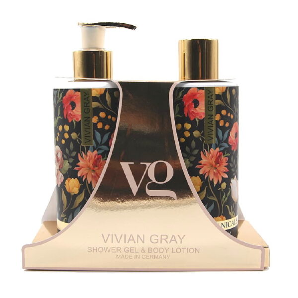 VIVIAN GRAY ESTUCHE BOTANICALS SHOWER GEL 250ml + BODY LOTION 250ml