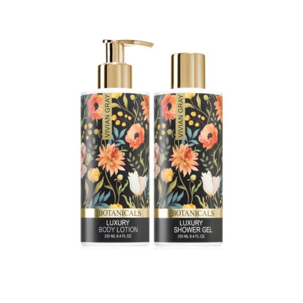 VIVIAN GRAY ESTUCHE BOTANICALS SHOWER GEL 250ml + BODY LOTION 250ml
