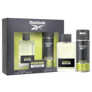 REEBOK INSPIRE YOUR MIND For Men Estuche EDT 100ml + Desodorante 150ml