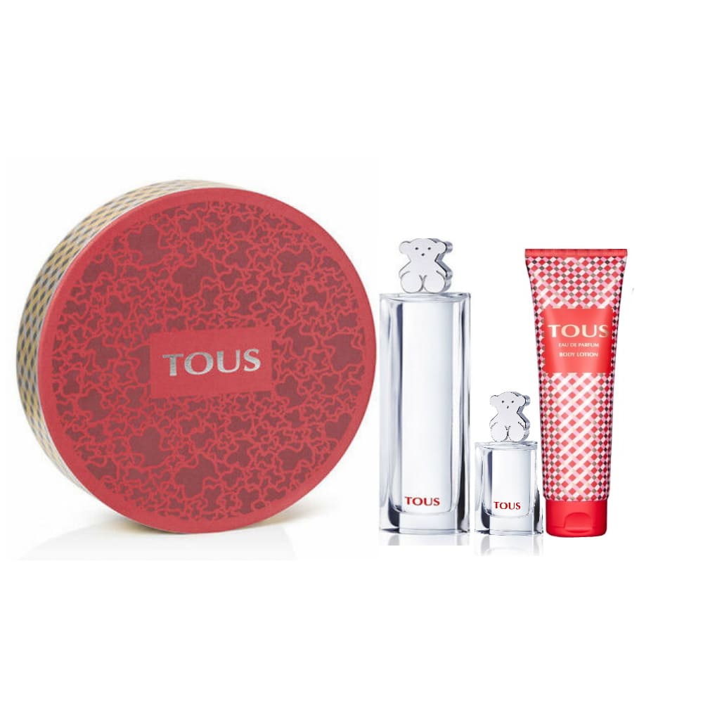 TOUS Estuche EDT 90ml+EDT 4.5ml+Body Lotion 150ml